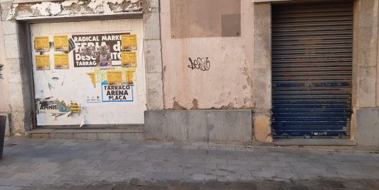 MAGNÍFIC LOCAL CANTONER A LA MILLOR ZONA COMERCIAL DE VALLS